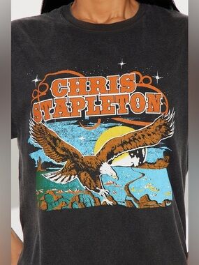 NWT CHRIS STAPLETON GRAPHIC TEE, VARIOUS SIZES